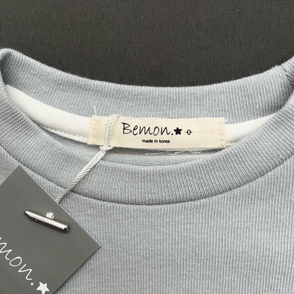 NWT Bemon| Toddler boy crewneck long sleeve| Size 18-24M - Picture 4 of 9